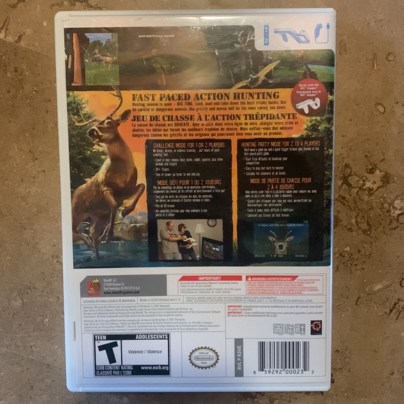 Wii Deer Drive, Hunting Game - Picture 2 of 6